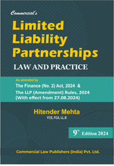 Commercial's Limited Liability Partnerships Law and Practice book by Hitender Mehta
